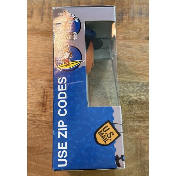 2003 Bosley Bobbers USPS MR. ZIP Mailman BOBBLEHEAD NEW Postal Novelty Advertise - Picture 2 of 7